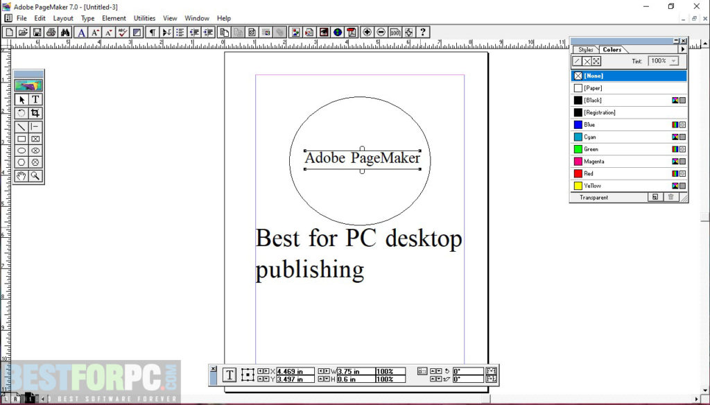 Adobe PageMaker Free Download