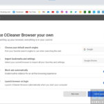 CCleaner Browser Screenshot