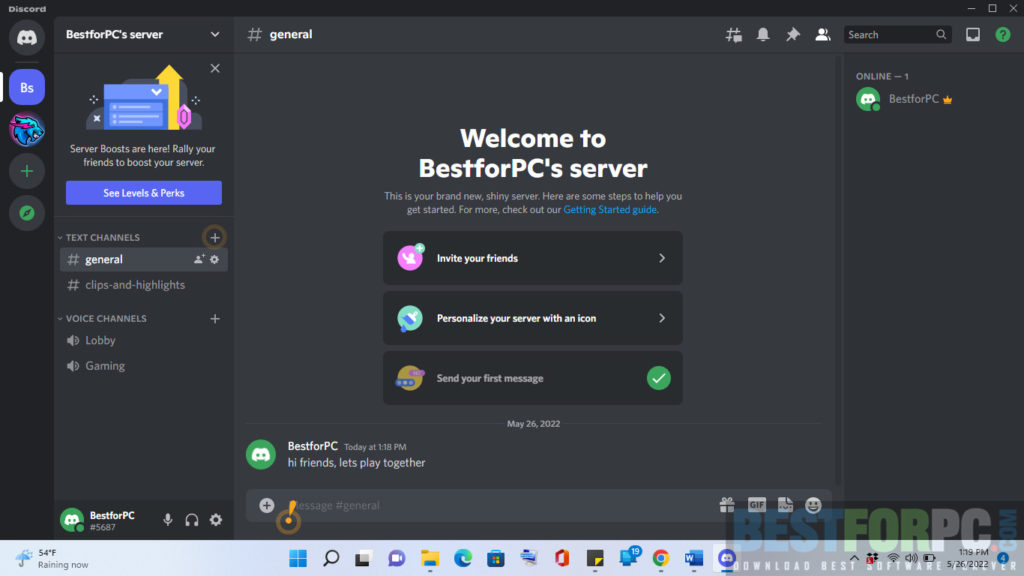 Discord for Windows